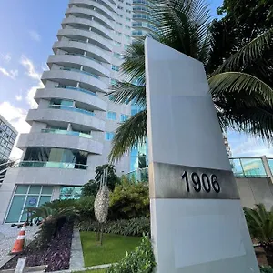 2703 Flat Beira Mar Av Boa Viagem Com Cozinha , Recife Brasil